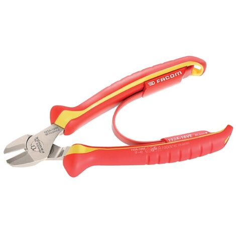 Pince coupante diagonale VDE 1000V - 192A.18VE - STANLEY BLACK & DECKER FRANCE
