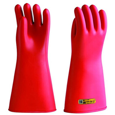 gants isolants cei - classe 3 - taille 10 - rouge - catu cg-3-10-nr