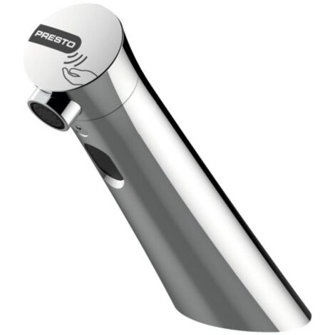 Robinet de lavabo sur plage électronique IR à pile 6V Neo Sensor chromé - PRESTO (1/3)