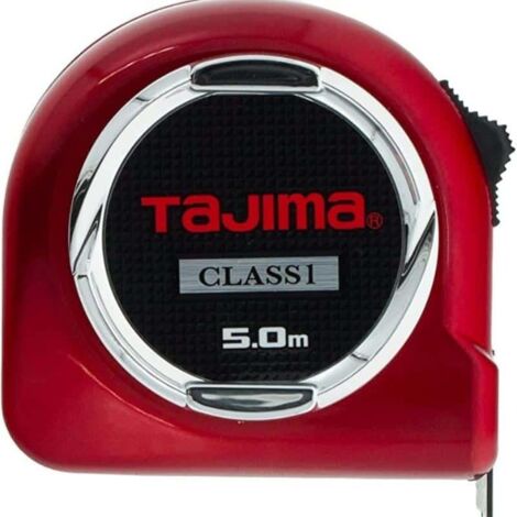 Tajima – Mètre déroulant Hi-Lock 5m – Ruban en acier anti-abrasion – Précision 2x supérieure – Boîtier compact ABS léger (1/8)