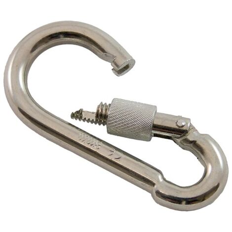 Mousqueton De Sécurité 70Mm Inox A4 / Aisi 316