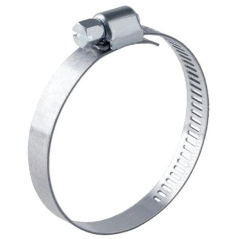 Colliers de serrage acier W2 bande ajourée 14 mm, diamètre de serrage minimum 77/maximum 97 mm, boîte de 25 pièces - SERFLEX (1/2)