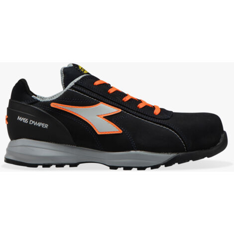 Chaussures de sécurité basse Glove MDS low S3 HRO SRC noir/orange pointure 46 - Diadora Utility