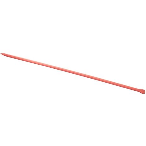 Barre à mine ronde 1250mm – Corps hexagonal en acier trempé 45 HRC – Diamètre 22mm – Revêtement peinture époxy – Wilmart