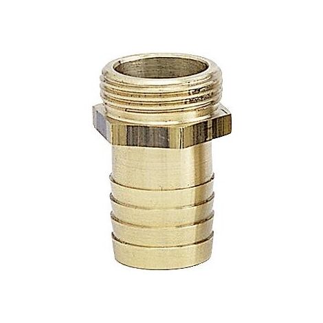 Raccord laiton mâle, diamètre 15/21 mm, pour tuyau diamètre intérieur 15 mm - ANQUIER