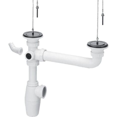 Vidage évier complet sans trop plein 125110 - VIEGA