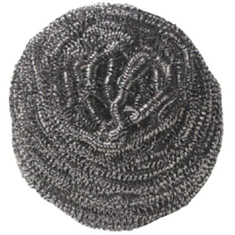 Boule abrasive de récurage Superinox 27 spirale de fils torsadés en acier inoxydable 40g sachet de 10 pièces - MAPA SPONTEX PROFESSIONNEL (1/3)