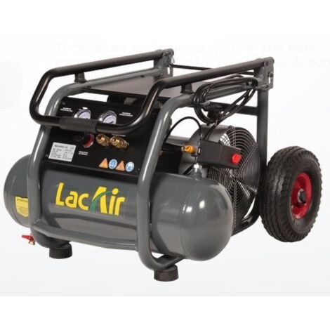 Lacme – Compresseur MaxAir 20/20 17L – 20 m³/h – 10,5 bar – Monophasé sans huile – 79 dB(A) – 460820 (1/5)