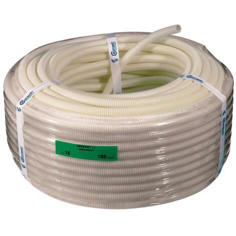 Gaine PVC annelée D19 en couronne de 50ML