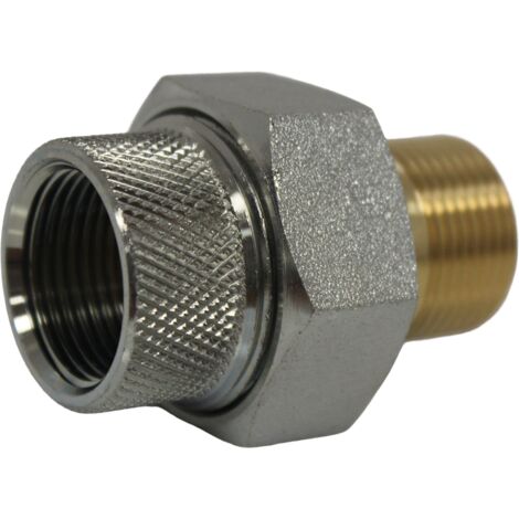 Raccord Diélectrique Mf 20x27 Acier - Laiton - Watts