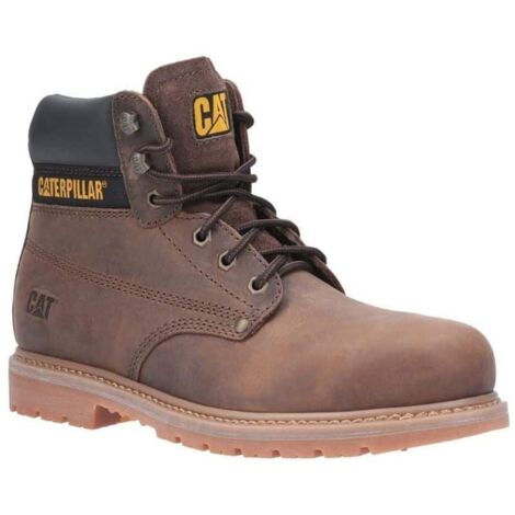 Chaussures de sécurité hautes Powerplant S3 HRO SRA marron pointure 46 - CATERPILLAR