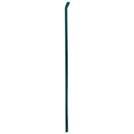 Leborgne – Barre à mine ronde coudée 1500mm x 30mm – 2 sections plates pour levier et calage charges lourdes – Outil professionnel