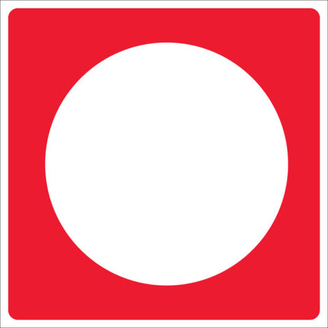 Panneau de signalisation accès pompiers