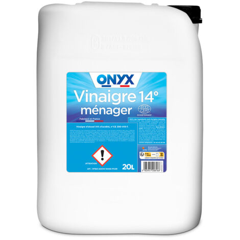 Vinaigre ménager 14° 20L – Nettoyant écologique et biodégradable – Détartrant puissant pour surfaces dures – Ardea
