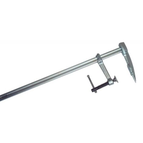 Bessey – Presse de charpentier 60 KN – Capacité de serrage 12 000 N – Pointe de prise pour fixation efficace – Pour assemblage en T de solives - SPZ 60 KN (1/2)