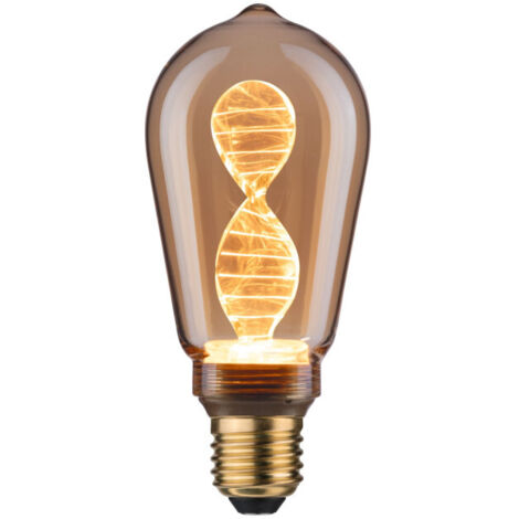 Lampe LED ST64 filament Inner Glow Helix E27 3,5 W 180 lm 1800K doré - Paulmann (1/5)