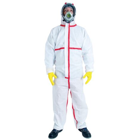 Combinaison WeeCover Max 1 Spécial Amiante Taille XL - Weesafe