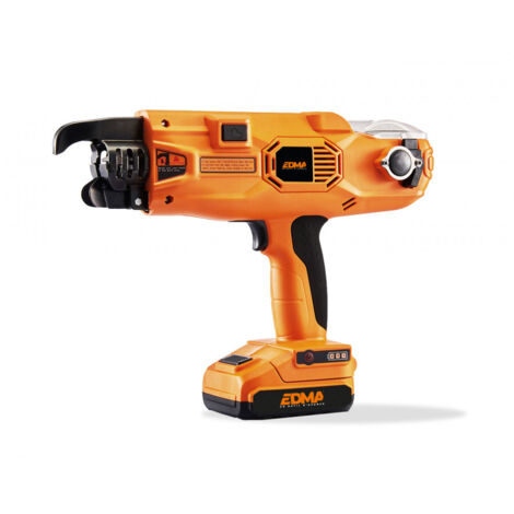 Edma – Ligatureuse sans fil électroportative – Alimentation automatique – Capacité de liage Ø 12 à 24 mm – Utilisation avec bobines de 100m (1/5)