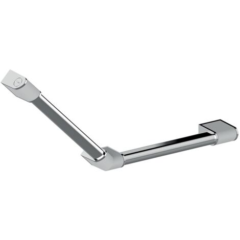 Barre d'appui coudée 135° Onyx 2 Duo blanc - AKW INTERNATIONAL
