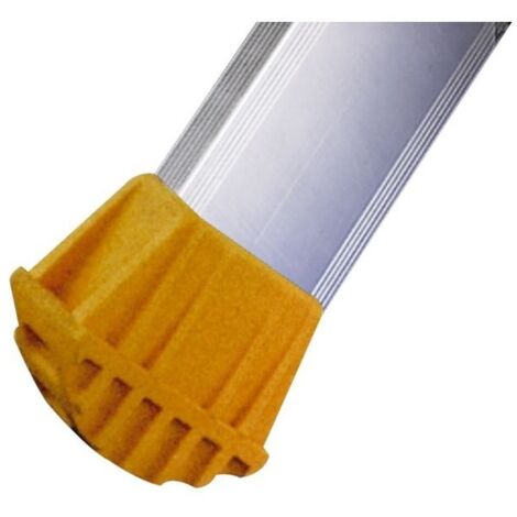 Tubesca Comabi – Sabots d'escabeau 50mm – Caoutchouc antidérapant haute résistance – Stabilité accrue pour montants 50mm – Installation simple et rapide