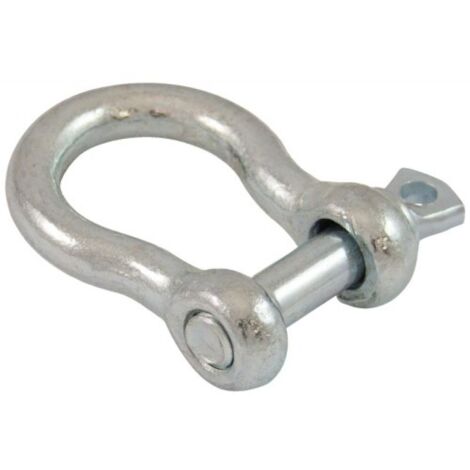 Manilles lyres ordinaires acier zingué axe 8 mm boîte de 5 pièces - PRAMAC (1/2)