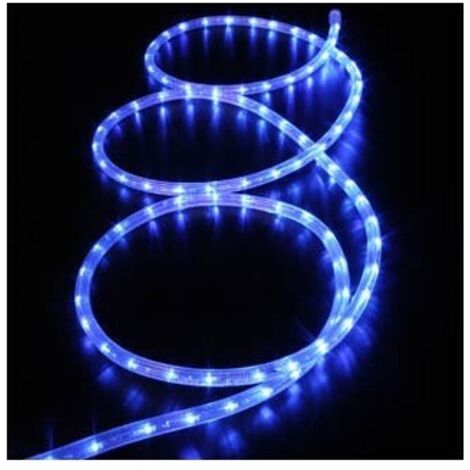 Cordon LED Rope 44 m Ø13 mm 30 LED/m bleu fixe 4,8 W/m 230 V IP44 - FESTILIGHT (1/4)