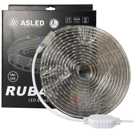Kit bande LED SK230V 9 W/m 5 m 3000K IP65 - Asled (1/2)