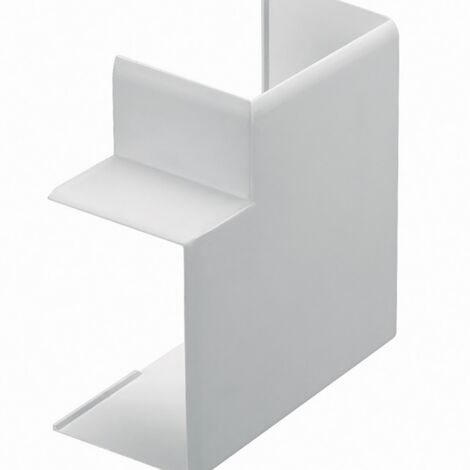 angle plat - viadis - 32 x 16 - blanc artic - planet wattohm 16243