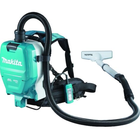 Makita – Aspirateur sans fil DVC261ZX14 – Puissance 105 W – Capacité cuve 2 L – Classe de filtration L – Pression d'aspiration 110 mbar