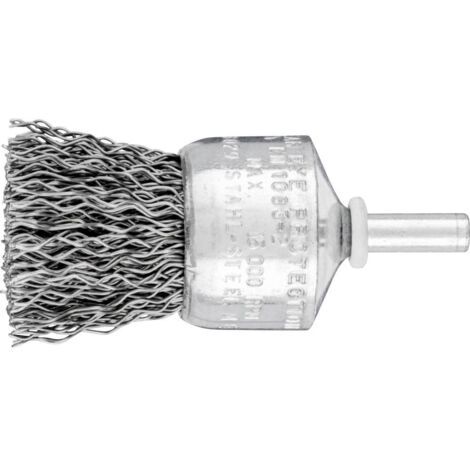 Brosses pinceau sur tige PBU non torsadées 30x29, fils acier ø fils 0,20mm boîte de 10 - 530917 PFERD - PFERD (1/4)