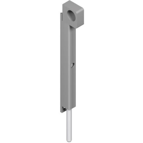La Croisee Ds – Verrou de condamnation applique tige inox 250 mm – Corps aluminium – Pêne inox Ø 8 mm – Fixation par vis Ø 4 mm (1/5)