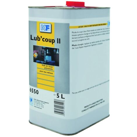 Fluide de coupe polyvalente LUB'COUP II - 5 L - KF