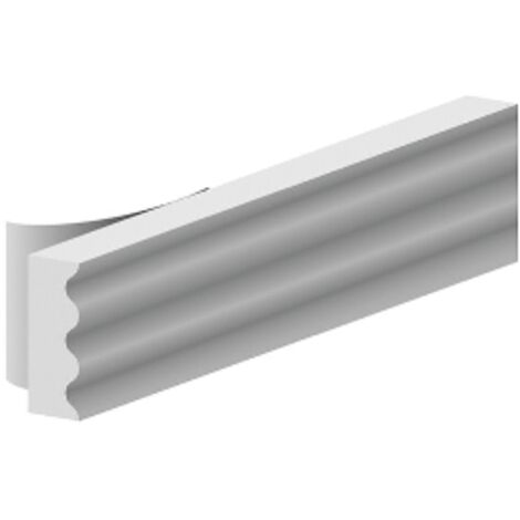 Joint de calfeutrement ELTON - Profil D - Blanc - Bobine de 100 m - 600501510 (1/4)