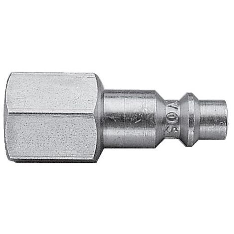 Embout taraudé femelle air comprimé IRP 08. taraudage 1-4 pouce gaz - PREVOST