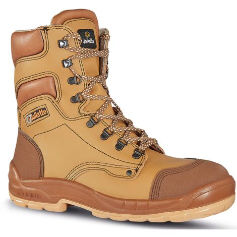 Jallatte – Bottes de sécurité haute S3 CI SRC – Cuir pleine fleur AP 23 hydrofuge – Embout polymère 200J – Semelle Softane™ légère – Taille 43 - 00J0701