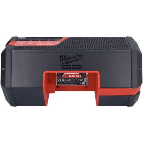 Enceinte de chantier Bluetooth sans fil 12 et 18V M12-18JSSP-0 - MILWAUKEE