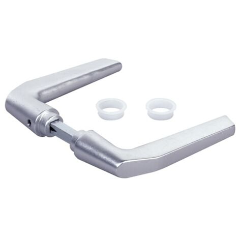 Béquille double pour porte. portail et grille 3006 - Section du carré : 8 mm - Longueur du carré : 60 mm - Portée : simple - Pour épaisseur : 52 mm - LOCINOX
