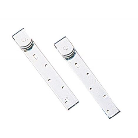 Monture à galet sur fer plat pour porte à déplacement droit – Capacité 400 kg – Galet en fonte pour installations durables (1/5)