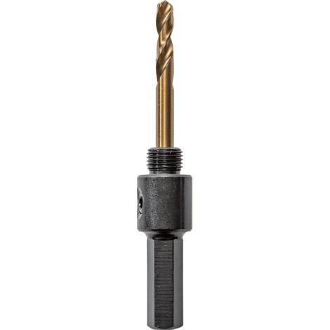 Arbre avec foret pilote 42001 pour trépan scie-cloche 14-30 mm - ERKO (1/3)