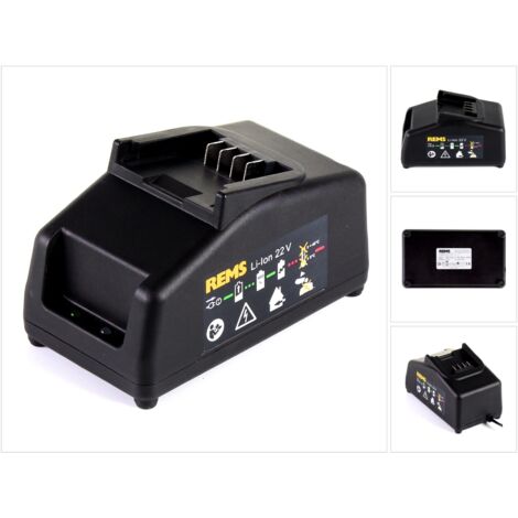 Chargeur rapide Li-Ion 22V 90W 230V - 571585 R220 - Rems