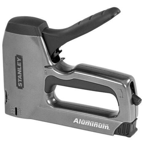 Stanley – Agrafeuse-cloueuse TR250 Gamme Pro – Longueur clou 12-15mm – Pression max réglable – Système anti-bourrage – Pour bois dur - 0-TR250