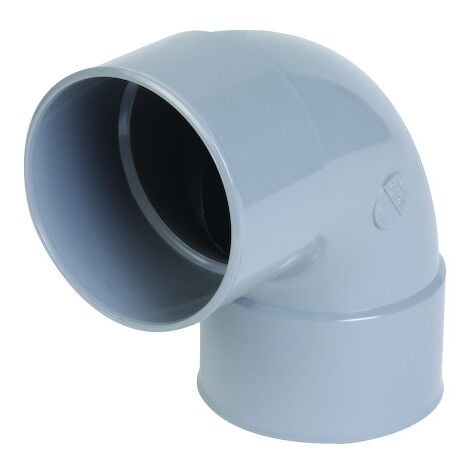 Coude 87°30 PVC - 100 mm - NICOLL