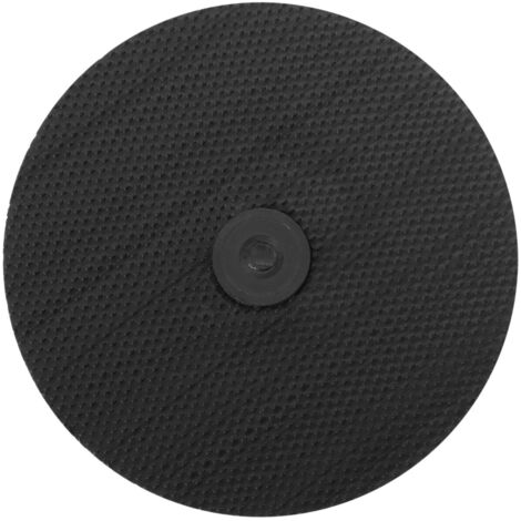 Plateau pour disques abrasifs auto-agrippants, avec centrage, trou intérieur de 22,23 mm, 3M, Ø : 125 mm, Bride filetée M14