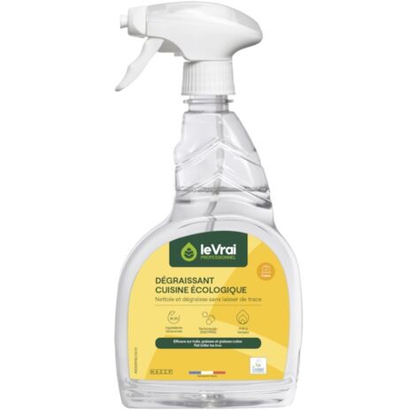 Dégraissant alimentaire Ecolabel - spray 750 ml - LE VRAI PROFESSIONNEL (1/4)