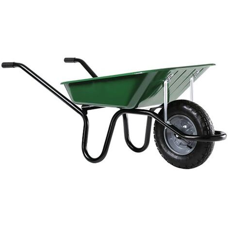 Brouette à roue gonflée AKTIV PREMIUM 1049G - 100 L - Diamètre de roue : 380 mm - HAEMMERLIN