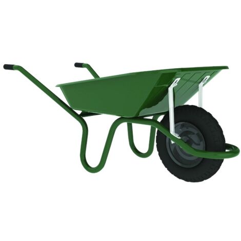 Brouette à roue gonflée AKTIV PREMIUM 1049G - 100 L - Diamètre de roue : 380 mm - HAEMMERLIN