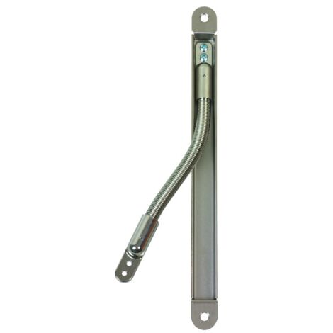 Passe-câble encastré réglable en inox 210mm – Diamètre intérieur 10,20mm – Angle d'ouverture 110° pour installations d'éclairage