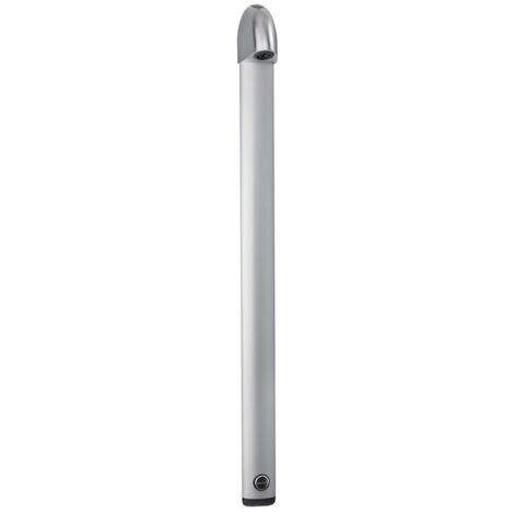 Delabie – Colonne de douche encastrée temporisée Sporting 2 – Débit 6 l/mn à 3 bar – Pomme de douche antitartre – Raccord M1/2" orientable (1/2)