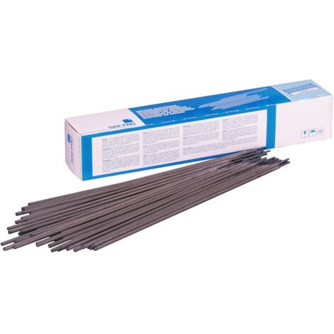 Électrode rutile G48N 2,5 x 350mm – 260 électrodes – Pour aciers non alliés – Utilisation facile sur tôles rouillées – Saf-Fro - W000258557