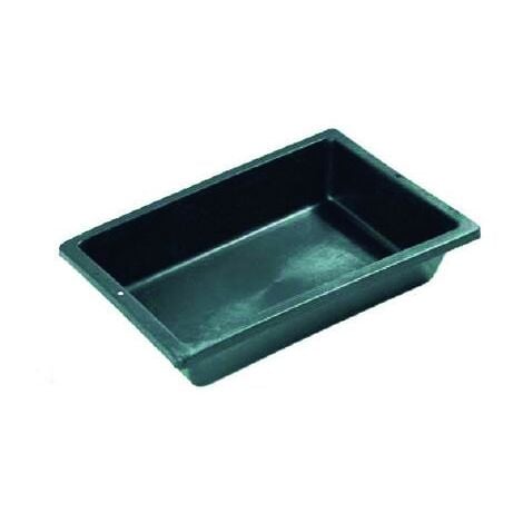 Auge plastique 3L 320x220x65 mm noir - TALIAPLAST